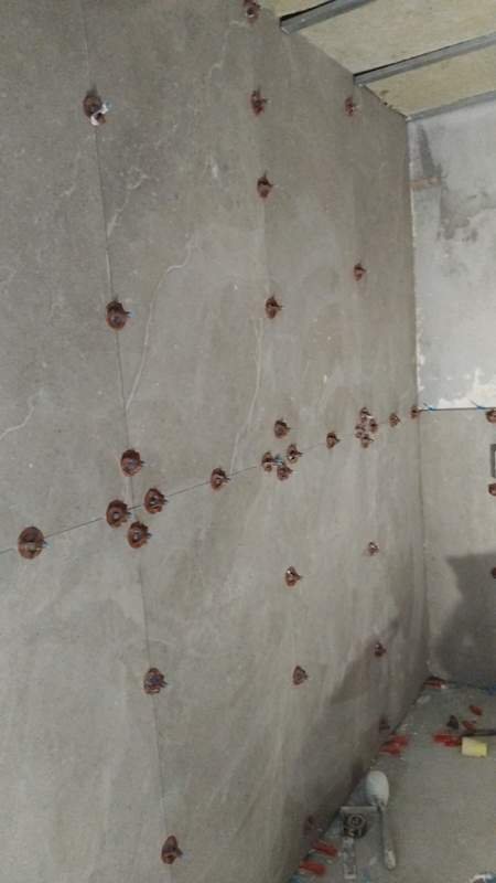 Revestimento de paredes em pedra natural